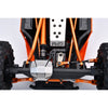 4140 CARBON STEEL + Aluminum 7075-T6 ALLOY SERVO STEERING LINK Vanquish 1:10 H10 Optic Kit / Yokohama RTR / Sparco RTR Rock Crawler Upgrades - Green