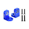 Aluminum 7075-T6 Alloy New Design Adjustable Rear Shock Mount For Vanquish 1/10 H10 Optic Yokohama Sparco RTR Rock Crawler Upgrades - Blue