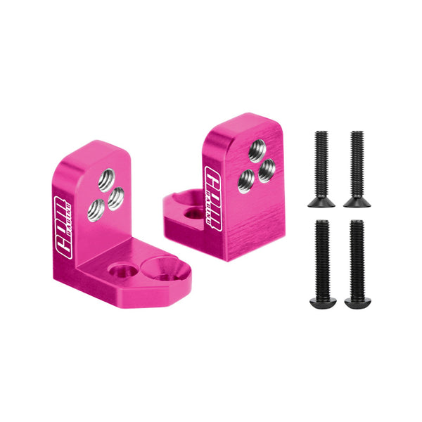 Aluminum 7075-T6 Alloy New Design Adjustable Rear Shock Mount For Vanquish 1/10 H10 Optic Yokohama Sparco RTR Rock Crawler Upgrades - Pink