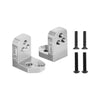 Aluminum 7075-T6 Alloy New Design Adjustable Rear Shock Mount For Vanquish 1/10 H10 Optic Yokohama Sparco RTR Rock Crawler Upgrades - Silver