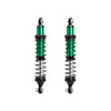 6061-T6 Alloy Front Or Rear Adjustable 89mm Shock Set For Vanquish 1:10 H10 Optic / Yokohama / Sparco Rock Crawler Upgrades - Green