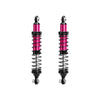 6061-T6 Alloy Front Or Rear Adjustable 89mm Shock Set for Vanquish 1:10 H10 Optic/Yokohama/Sparco Rock Crawler Upgrades - Pink