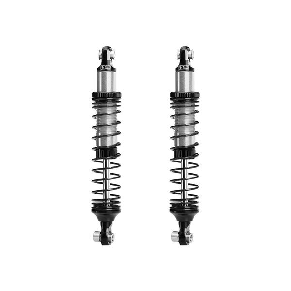6061-T6 Alloy Front Or Rear Adjustable 89mm Shock Set For Vanquish 1:10 H10 Optic / Yokohama / Sparco Rock Crawler Upgrades - Silver