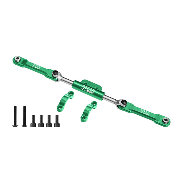 Aluminum 7075-T6 Alloy Front Steering Link Set For Vanquish 1/10 H10 Optic Kit Rock Crawler Kit-VPS09027 Upgrades - Green