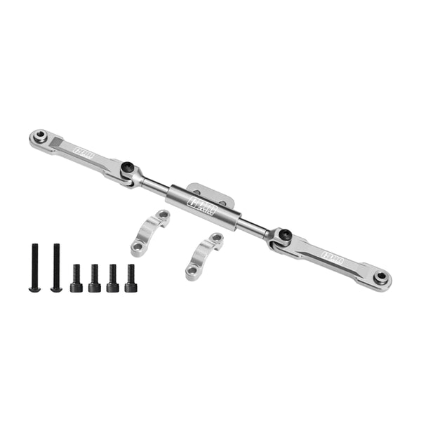 Aluminum 7075-T6 Alloy Front Steering Link Set For Vanquish 1/10 H10 Optic Kit Rock Crawler Kit-VPS09027 Upgrades - Silver