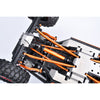 Aluminum 7075-T6 Alloy Rear Sway Bar Set For Vanquish 1:10 H10 Optic Kit / Yokohama RTR / Sparco RTR Rock Crawler Upgrades - Black