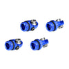 Aluminum 7075-T6 ALLOY SHOCK CAP FOR Vanquish 1/10 H10 Optic Kit Rock Crawler Kit-VPS09027 Upgrades - Blue