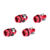 Aluminum 7075-T6 ALLOY SHOCK CAP FOR Vanquish 1/10 H10 Optic Kit Rock Crawler Kit-VPS09027 Upgrades - Red