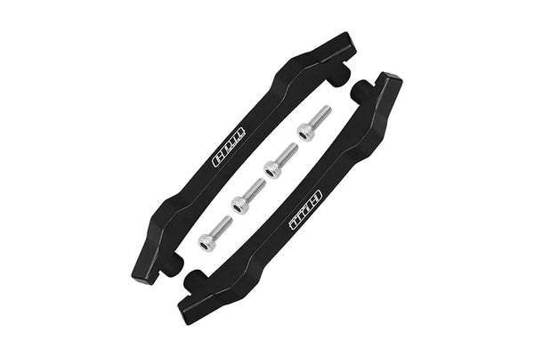 Aluminum Roof Skid Plate For Traxxas HOSS 4X4 VXL (90076-4) - 6Pc Set Black