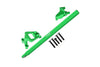 Aluminum Center Brace Bar & Mount For 1/10 Traxxas HOSS 4X4 VXL 90076-4 - 11Pc Set Green