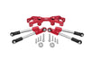Aluminum Rear Tie Rods With Stabilizer For 1/10 Traxxas HOSS 4X4 VXL 90076-4 - 13Pc Set Red