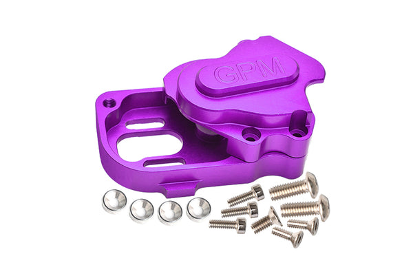Kyosho Motorcycle NSR500 Aluminum Gear Box (New Design Suitable For Modified Gear Ratio) - 1 Set Purple