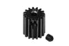 Losi 1/18 Mini-T 2.0 2WD Stadium Truck Harden Steel #45 15T Pinion Gear - 2Pc Set Black