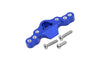 Losi 1/18 Mini-T 2.0 2WD Stadium Truck Aluminum Stabilizing Mount For Front Upper Arm Tie Rods - 1Pc Set Blue