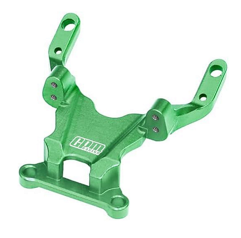 Aluminum 7075 Alloy Front Bulkhead For LOSI 1/24 Micro-B 2WD Buggy RTR-LOS00007 Upgrade Parts - Green