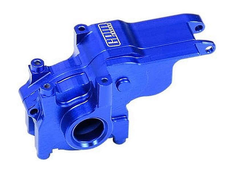 Aluminum 7075 Alloy Transmission Case For LOSI 1/24 Micro-B 2WD Buggy RTR-LOS00007 Upgrade Parts - Blue