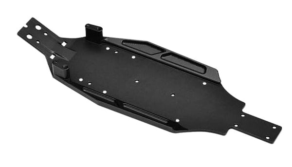 Aluminum 7075 Alloy Chassis Plate For LOSI 1/24 Micro-B 2WD Buggy RTR-LOS00007 Upgrade Parts - Black