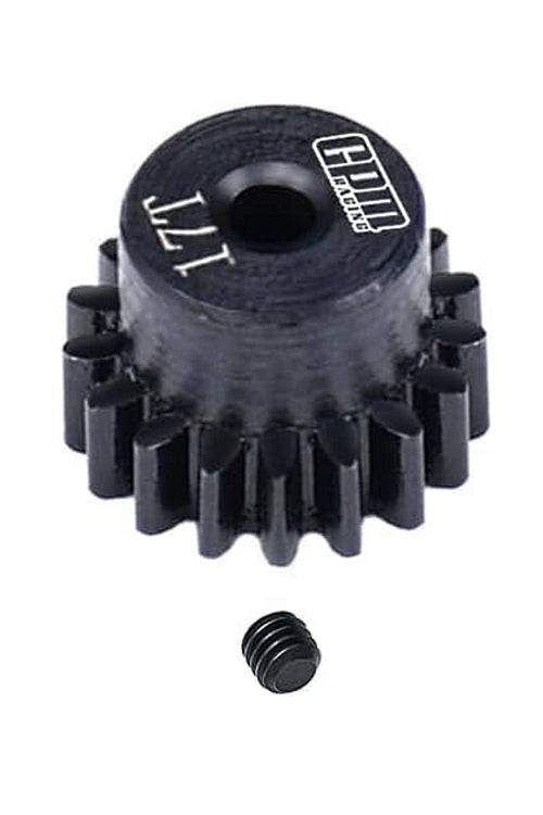 40Cr Steel Pinion Gear 17T 0.5M 2mm Shaft For LOSI 1/24 Micro-B 2WD Buggy RTR-LOS00007 Upgrade Parts