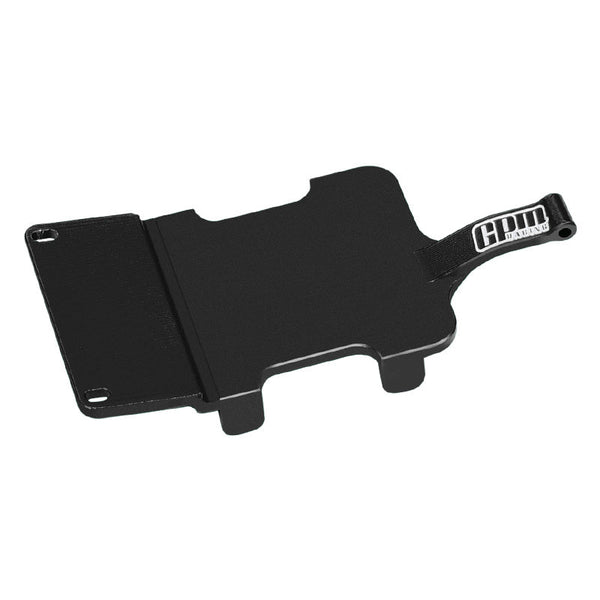 Aluminum 7075 Alloy Electronics And Receiver Mounting Plate For LOSI 1/24 Micro-B 2WD Buggy RTR-LOS00007 Upgrade Parts - Black