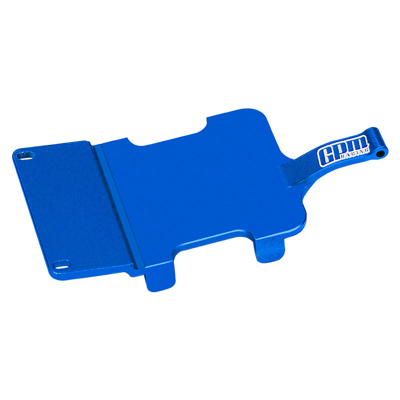 Aluminum 7075 Alloy Electronics And Receiver Mounting Plate For LOSI 1/24 Micro-B 2WD Buggy RTR-LOS00007 Upgrade Parts - Blue