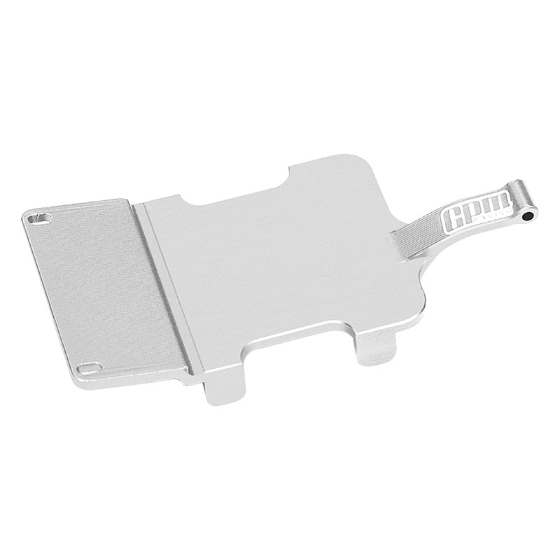 Aluminum 7075 Alloy Electronics And Receiver Mounting Plate For LOSI 1/24 Micro-B 2WD Buggy RTR-LOS00007 Upgrade Parts - Silver