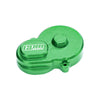 Aluminum 7075 Alloy Rear Main Gear Cover (Use With GPM Optional Motor Plate) For LOSI 1/24 Micro-B 2WD Buggy RTR-LOS00007 Upgrade Parts - Green