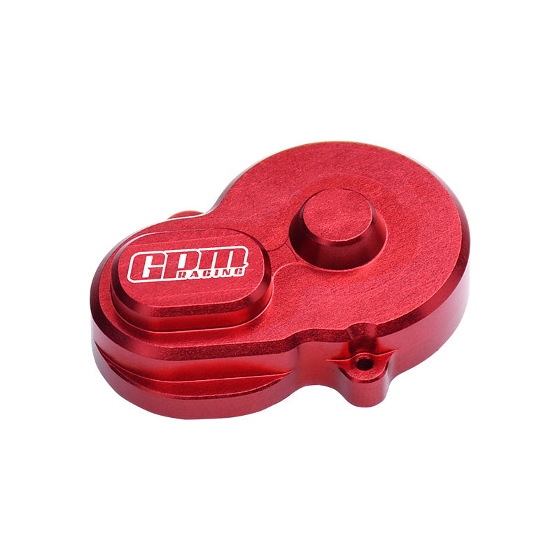 Aluminum 7075 Alloy Rear Main Gear Cover (Use With GPM Optional Motor Plate) For LOSI 1/24 Micro-B 2WD Buggy RTR-LOS00007 Upgrade Parts - Red