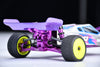 Aluminum 7075 Alloy Rear Wing Mount For LOSI 1:24 Micro-B 2WD Buggy RTR-LOS00007 / 1:28 Micro-T 2S 2WD RTR Stadium Truck-LOS-1392 Upgrades - Purple