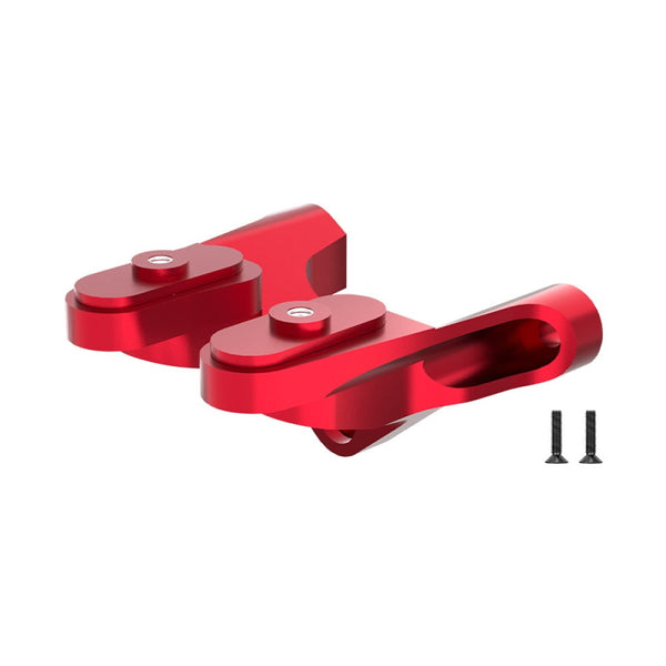 Aluminum 7075 Alloy Rear Wing Mount For LOSI 1:24 Micro-B 2WD Buggy RTR-LOS00007 / 1:28 Micro-T 2S 2WD RTR Stadium Truck-LOS-1392 Upgrades - Red