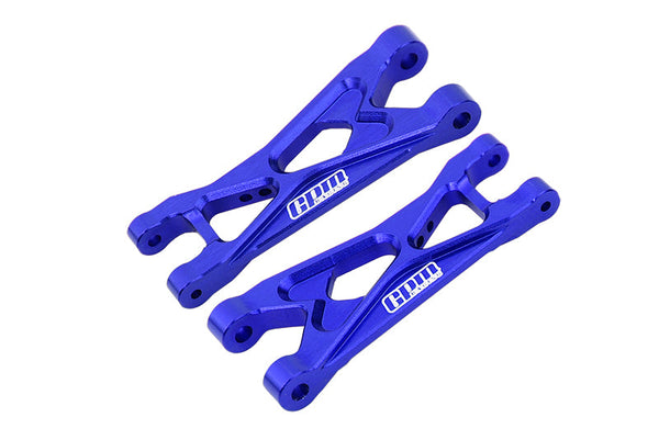 Aluminum 7075 Alloy Rear Lower Arms For LOSI 1/24 Micro-B 2WD Buggy RTR-LOS00007 Upgrade Parts - Blue