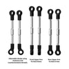 Nylon+Stainless Steel Adjustable Tie Rods for LOSI 1:24 Micro-B 2WD Buggy RTR-LOS00007 / 1:28 Micro-T 2S 2WD RTR Stadium Truck-LOS-1392 Upgrades