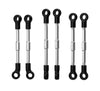 Nylon+Stainless Steel Adjustable Tie Rods For LOSI 1/24 Micro-B 2WD Buggy RTR-LOS00007 Upgrade Parts