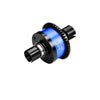 4140 Steel + Aluminum 7075 Alloy Front & Center & Rear Complete Differential 13/43T/1.0 MOD For LOSI 1:8 LMT 1.0 / LMT 2.0 / 1:10 TLR Tuned LMT Solid Axle Monster Truck Upgrades - Blue