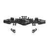Aluminum 7075-T6 Alloy Quick Release Rear Axle Housing Set For Losi 1:8 LMT 1.0 2.0 / 1:10 TLR Tuned LMT Solid Axle Monster Truck Upgrades - Black
