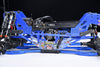 Aluminum 7075-T6 Alloy Lower Link Bar Set For LOSI 1/8 LMT 2.0 Grave Digger 4X4 Solid Axle Brushless Monster Truck-LOS04028 Upgrades - Blue