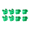 Aluminum 7075-T6 Alloy Front And Rear Upper Shock Mount For LOSI 1/8 LMT 2.0 Grave Digger 4X4 Solid Axle Brushless Monster Truck-LOS04028 Upgrades - Green