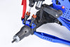 Aluminum 7075-T6 Alloy Lower Shock Mount For LOSI 1/8 LMT 2.0 Grave Digger 4X4 Solid Axle Brushless Monster Truck-LOS04028 Upgrades - Orange