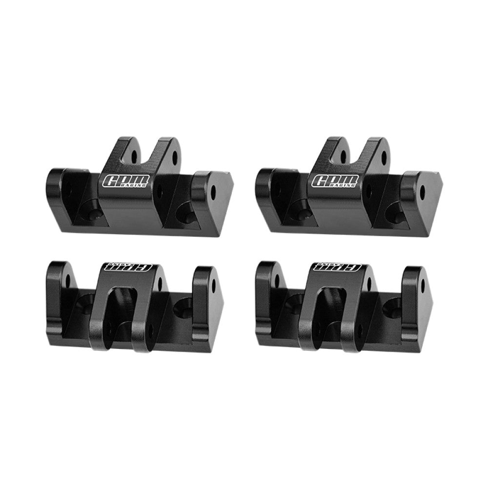 Aluminum 7075-T6 Alloy Lower Shock Mount For LOSI 1/8 LMT 2.0 Grave Digger 4X4 Solid Axle Brushless Monster Truck-LOS04028 Upgrades - Black