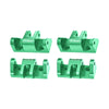 Aluminum 7075-T6 Alloy Lower Shock Mount For LOSI 1/8 LMT 2.0 Grave Digger 4X4 Solid Axle Brushless Monster Truck-LOS04028 Upgrades - Green
