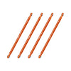 Aluminum 7075-T6 Alloy Upper Link Bar Set For LOSI 1/8 LMT 2.0 Grave Digger 4X4 Solid Axle Brushless Monster Truck-LOS04028 Upgrades - Orange