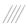 Aluminum 7075-T6 Alloy Upper Link Bar Set For LOSI 1/8 LMT 2.0 Grave Digger 4X4 Solid Axle Brushless Monster Truck-LOS04028 Upgrades - Silver