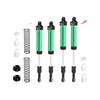 Aluminum 6061-T6 Alloy Front Or Rear Complete Internal Spring Shock (130mm And 134mm) For LOSI 1/8 LMT 2.0 Grave Digger 4X4 Solid Axle Brushless Monster Truck-LOS04028 Upgrades - Green