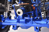 Aluminum 7075 Steering Drag Link For Losi 1/18 Mini LMT 4X4 Brushed Monster Truck RTR-LOS01026 Upgrade Parts - Black