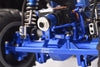 Aluminum 7075 Steering Drag Link For Losi 1/18 Mini LMT 4X4 Brushed Monster Truck RTR-LOS01026 Upgrade Parts - Blue