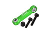 Aluminum 7075 Steering Drag Link For Losi 1/18 Mini LMT 4X4 Brushed Monster Truck RTR-LOS01026 Upgrade Parts - Green
