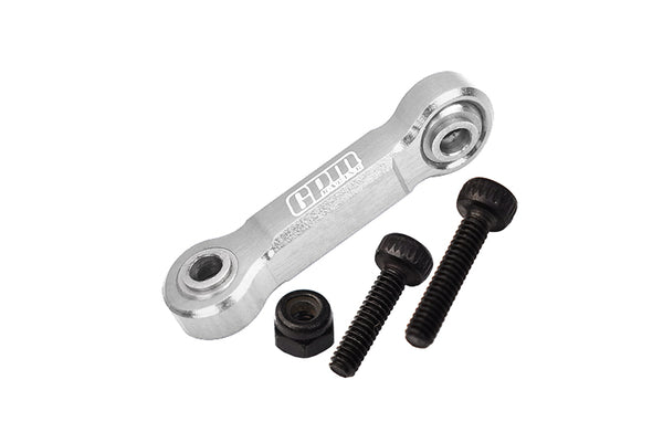 Aluminum 7075 Steering Drag Link For Losi 1/18 Mini LMT 4X4 Brushed Monster Truck RTR-LOS01026 Upgrade Parts - Silver