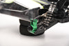Aluminum 7075 Alloy Rear Hubs (Larger Inner Bearings) For LOSI 1:6 8IGHT-X Super Lasernut Buggy-LOS04019 / 1:8 8IGHT-XE 4WD Buggy-LOS04018 / 1:8 8IGHT-XTE 4WD Truggy-LOS04020 Upgrades - Black