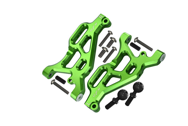 Arrma LIMITLESS / INFRACTION / TYPHON Aluminum Front Lower Arms - 2Pc Set Green