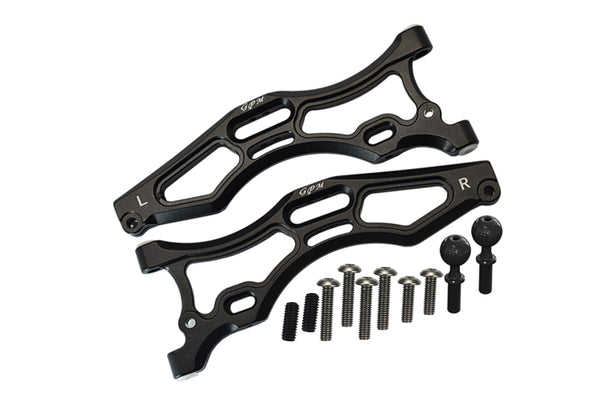 Arrma 1/7 FIRETEAM Tactical Unit 6S BLX ARA7618 Aluminum Front Lower Arms - 12Pc Set Black