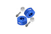 Aluminum Hex Adapters 7mm For Arrma 1:10 GRANITE / BIG ROCK 3S / BIG ROCK V3 3S / VORTEKS 3S / 1:8 VENDETTA 3S - 6Pc Set Brown